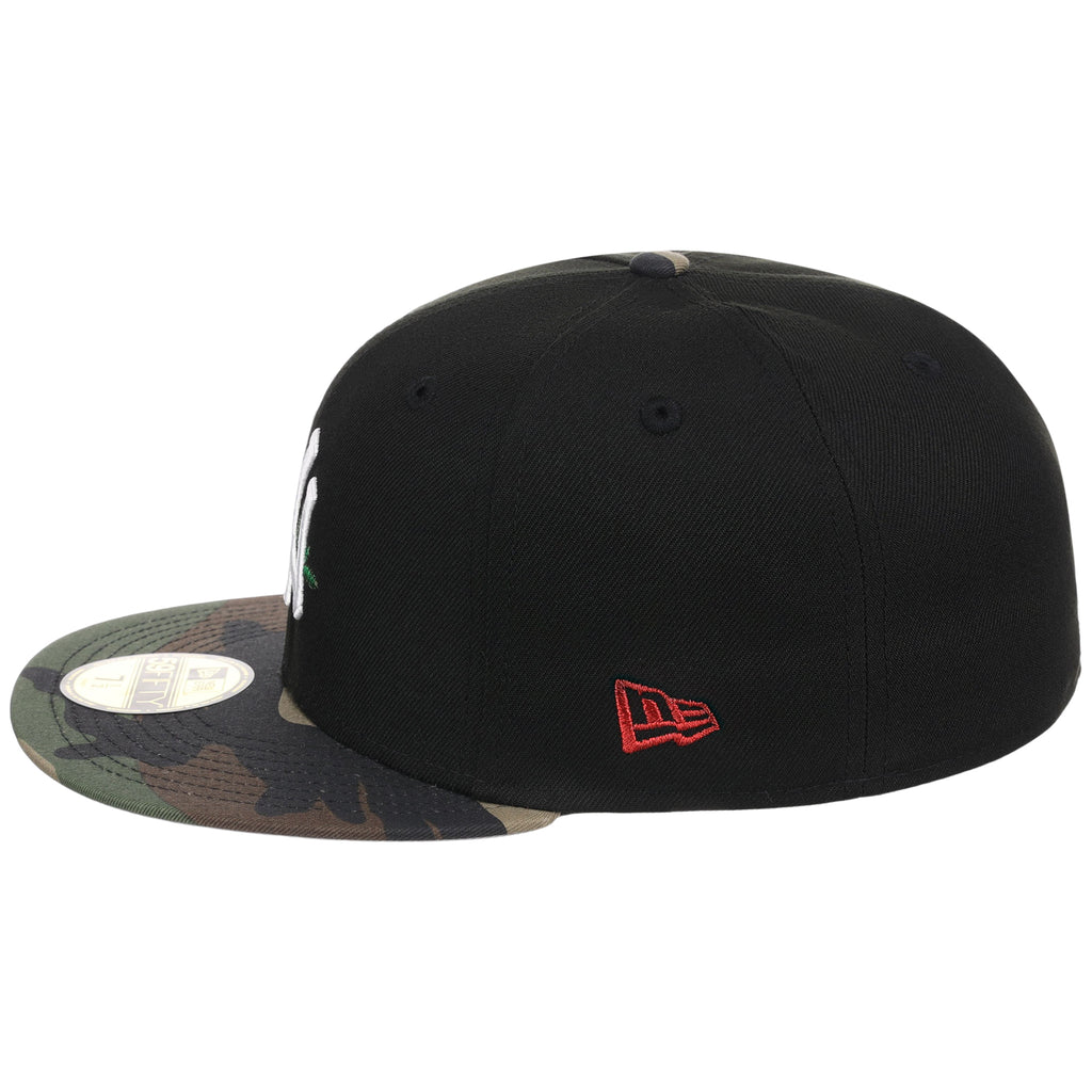 New York Yankees 'Concrete Roses' New Era 59FIFTY (Black/Woodland)