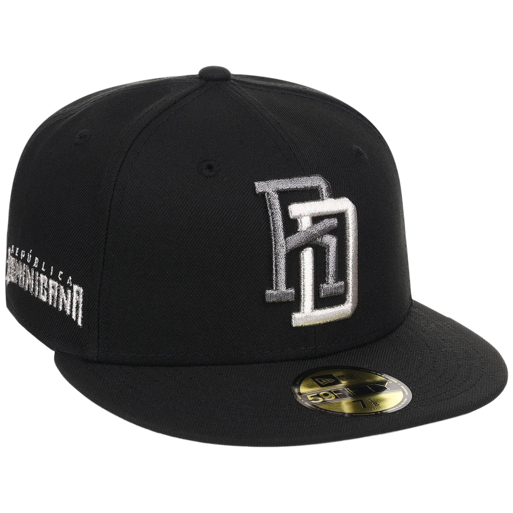 Crown the Country: Dominican Republic New Era 59FIFTY Liquid Titanium