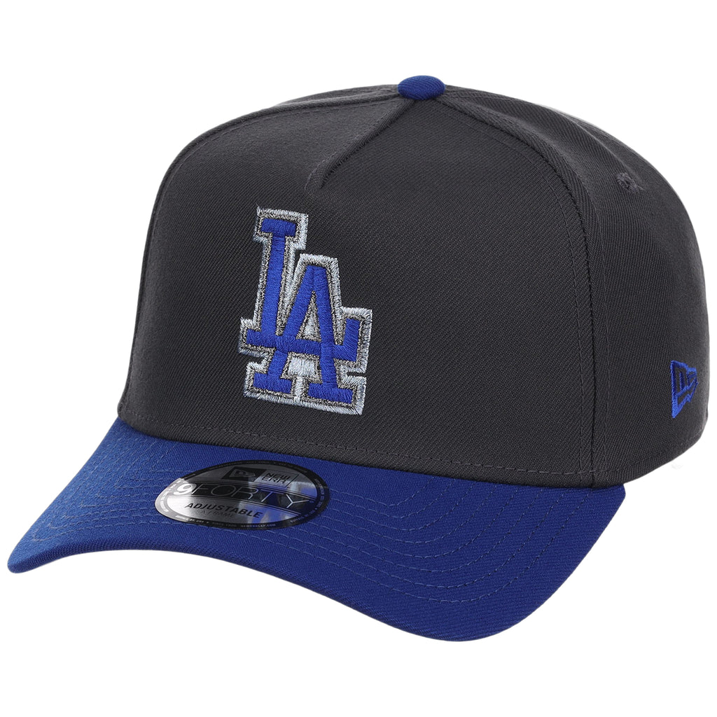 Los Angeles Dodgers MLB Graphite x Royal FASHION CORE New Era 9FORTY A-Frame