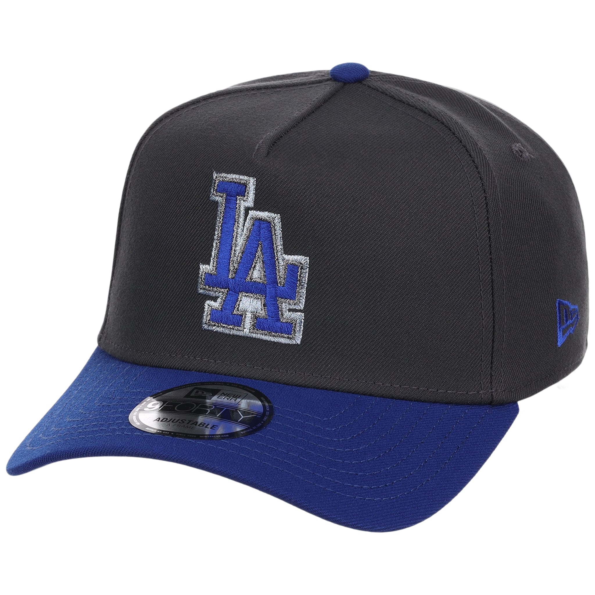 Los Angeles Dodgers MLB Graphite x Royal FASHION CORE New Era 9FORTY A-Frame