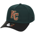 Kansas City Royals MLB Dark Green x Black FASHION CORE New Era 9FORTY A-Frame