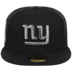 New York Giants NFL Liquid Titanium New Era 59FIFTY