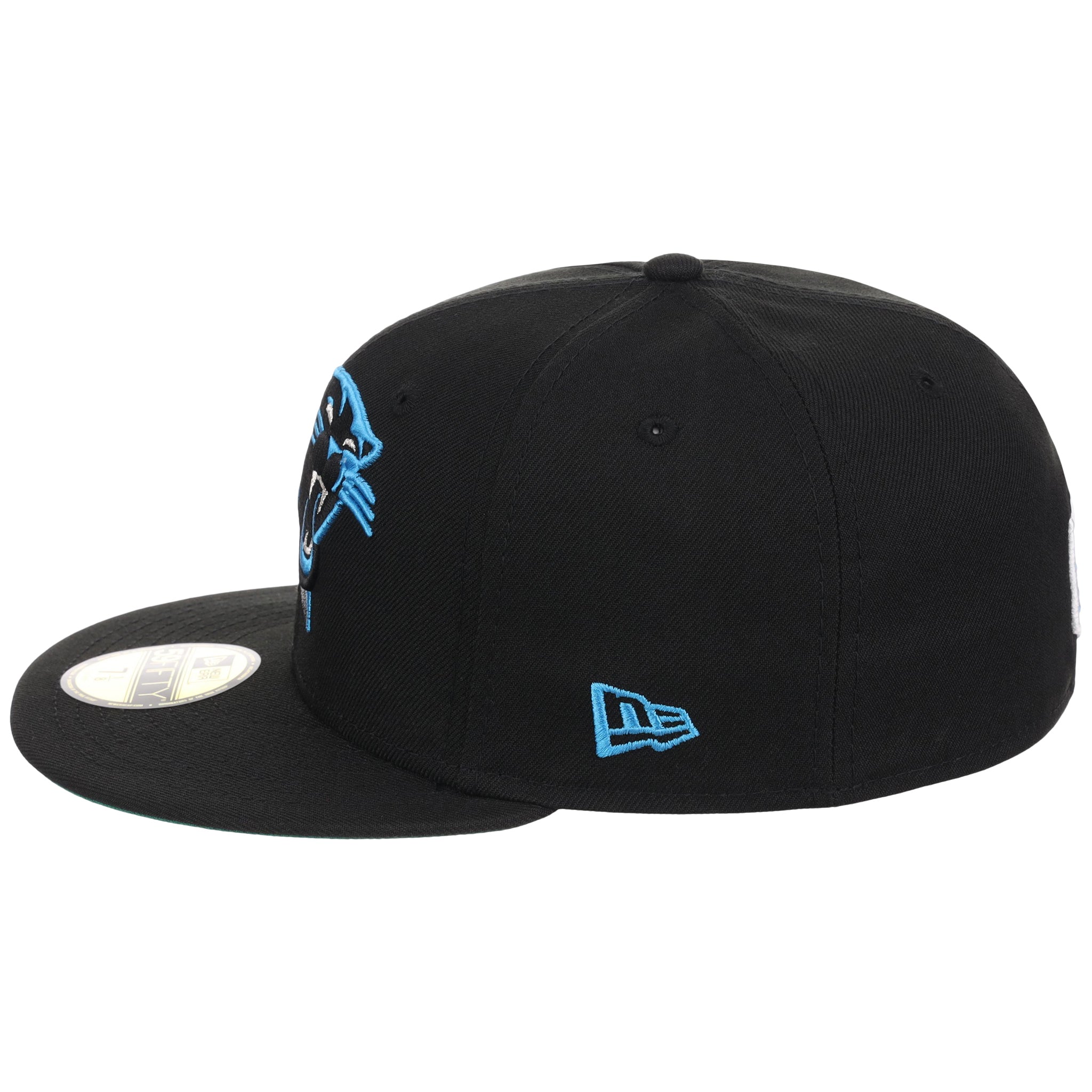 Carolina Panthers NFL Black Dome New Era 59FIFTY