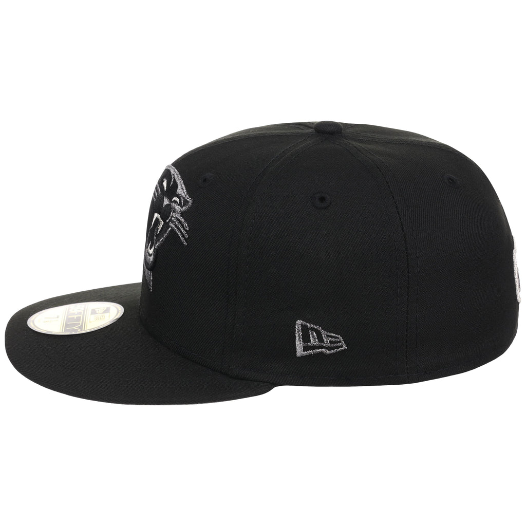 Carolina Panthers NFL Liquid Titanium New Era 59FIFTY