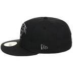 Carolina Panthers NFL Liquid Titanium New Era 59FIFTY