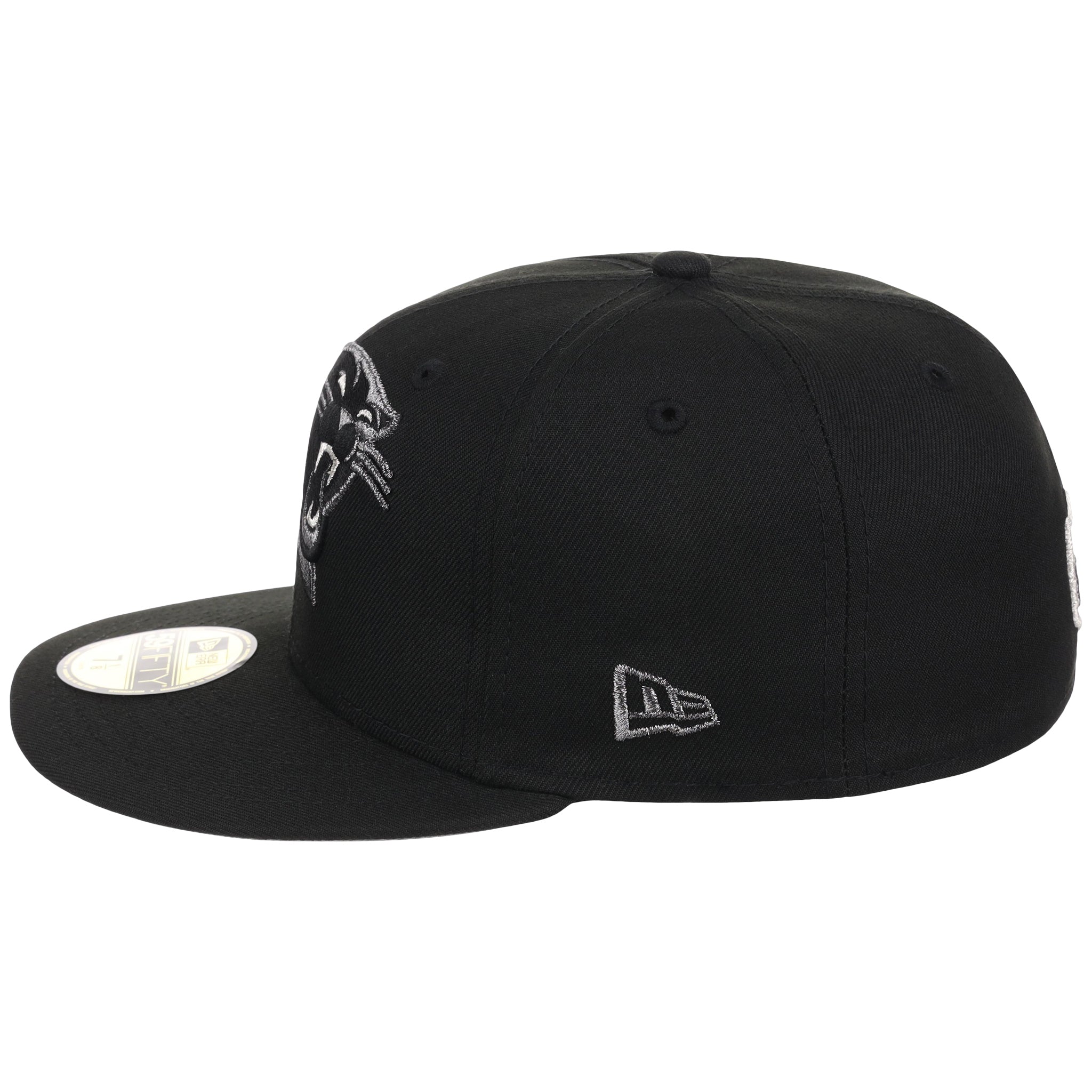 Carolina Panthers NFL Liquid Titanium New Era 59FIFTY