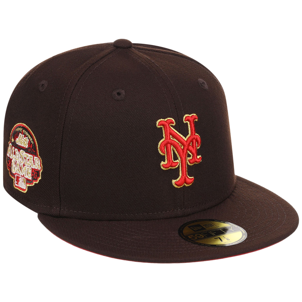 New York Mets MLB Burnt Wood x Red New Era 59FIFTY – 1