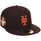 New York Mets MLB Burnt Wood x Red New Era 59FIFTY – 1