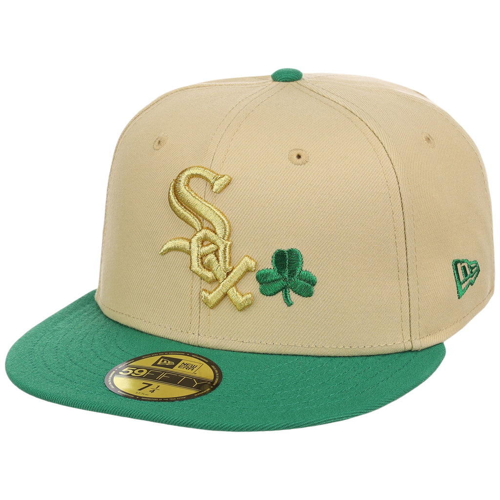 Chicago White Sox (Gold/Green) Chicago Southside Crown the City New Era 59FIFTY