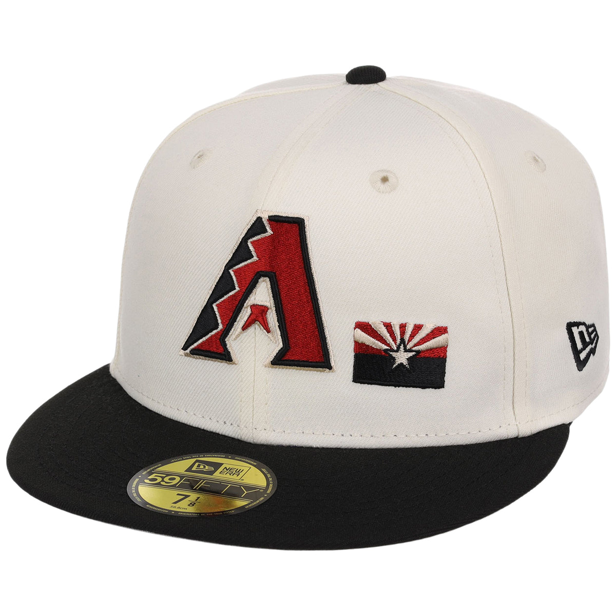 Arizona Diamondbacks Phoenix Crown the City New Era 59FIFTY (Chrome/Black)