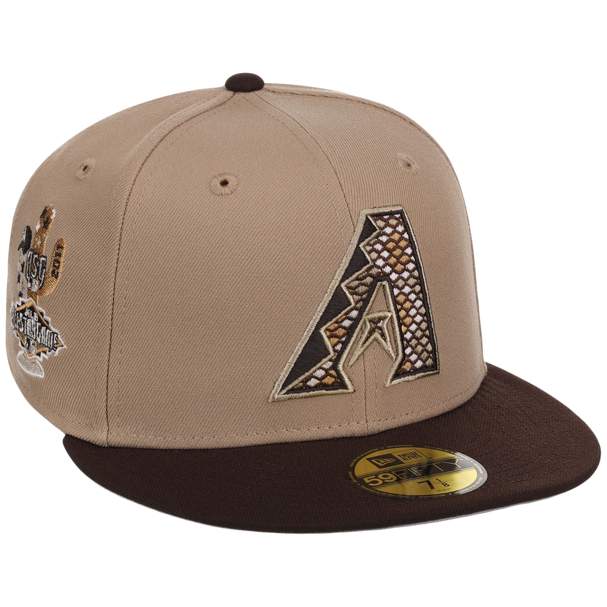 Arizona Diamondbacks Phoenix Crown the City New Era 59FIFTY (Camel/Dark Brown)