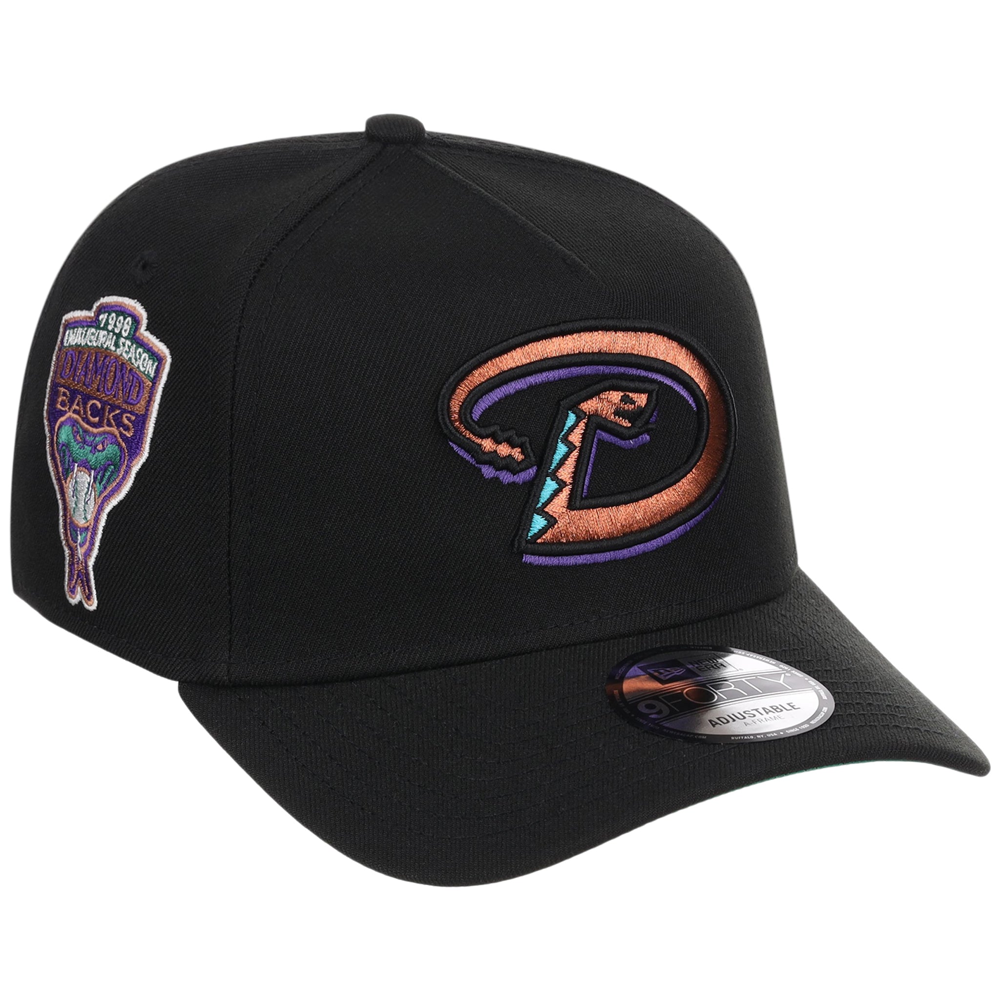 Arizona Diamondbacks MLB Black Dome New Era 9FORTY A-Frame