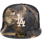 Los Angeles Dodgers MLB Black Realtree Trucker New Era 59FIFTY