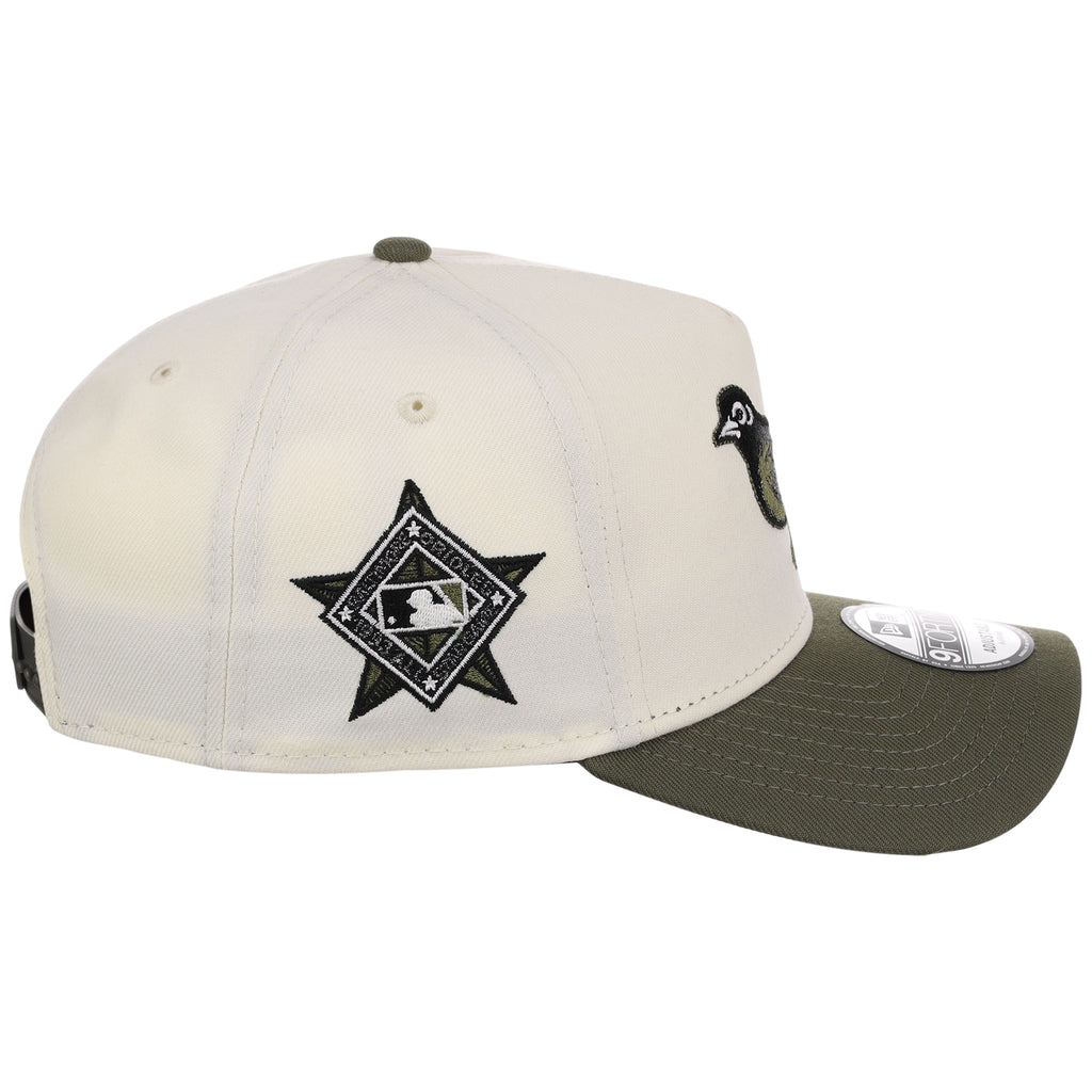 Baltimore Orioles MLB Chrome Olive New Era 9FORTY