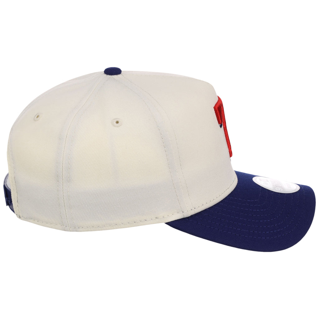 Texas Rangers Women's New Era 9FORTY Chrome OTC A-Frame