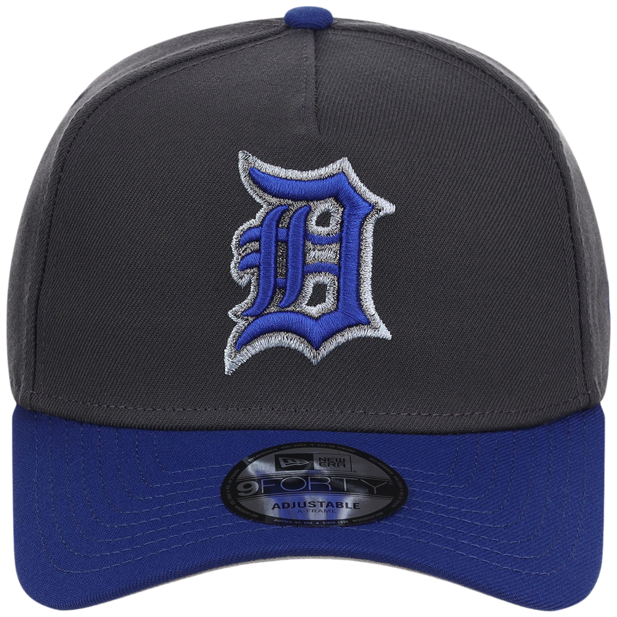 Detroit Tigers MLB Graphite x Royal FASHION CORE New Era 9FORTY A-Frame
