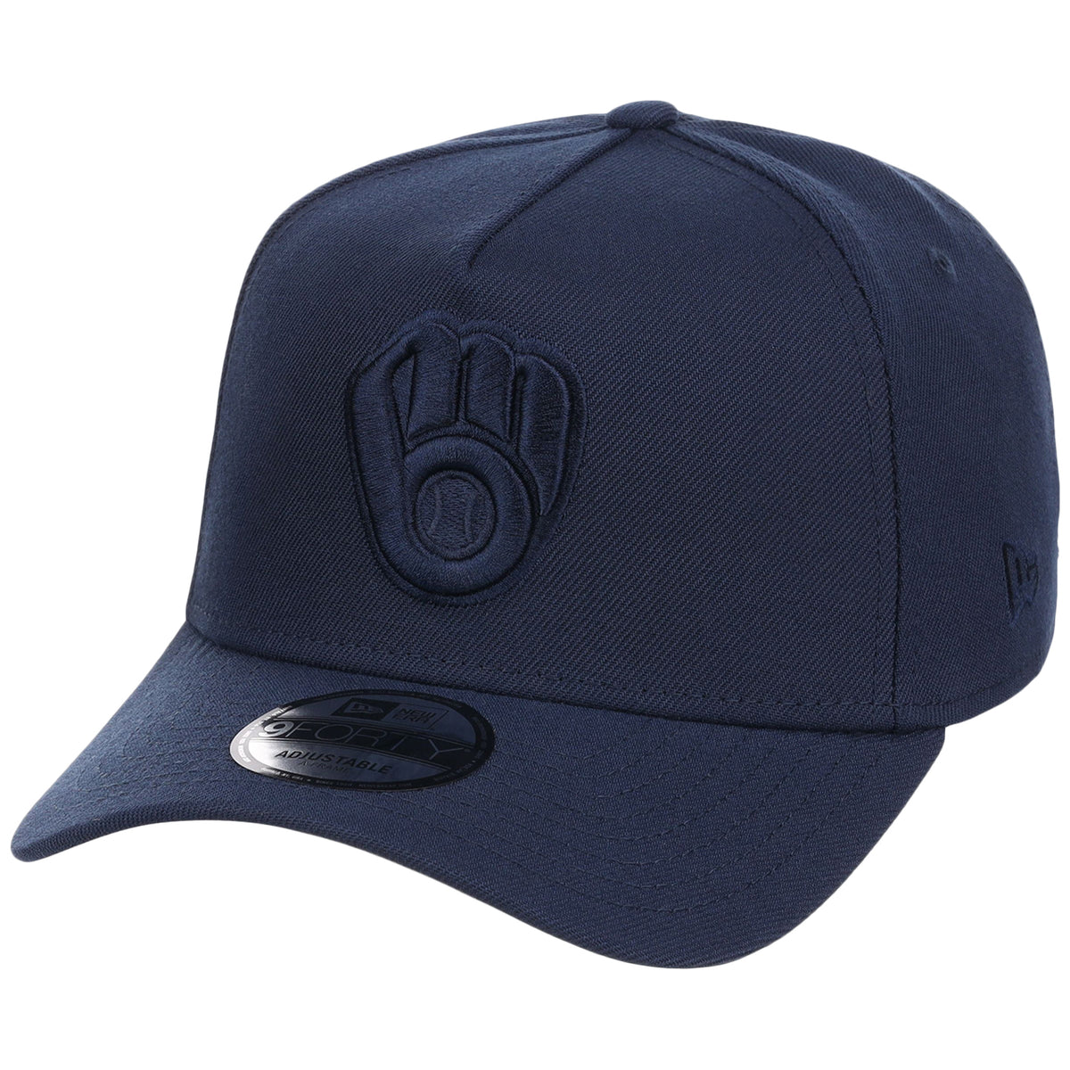 Milwaukee Brewers MLB Navy FASHION CORE New Era 9FORTY A-Frame