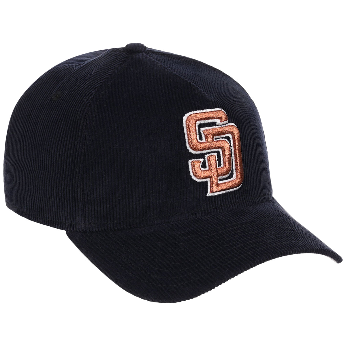 San Diego Padres MLB Navy Cord FASHION CORE New Era 9FORTY A-Frame