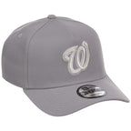 Washington Nationals MLB Gray x White FASHION CORE New Era 9FORTY A-Frame
