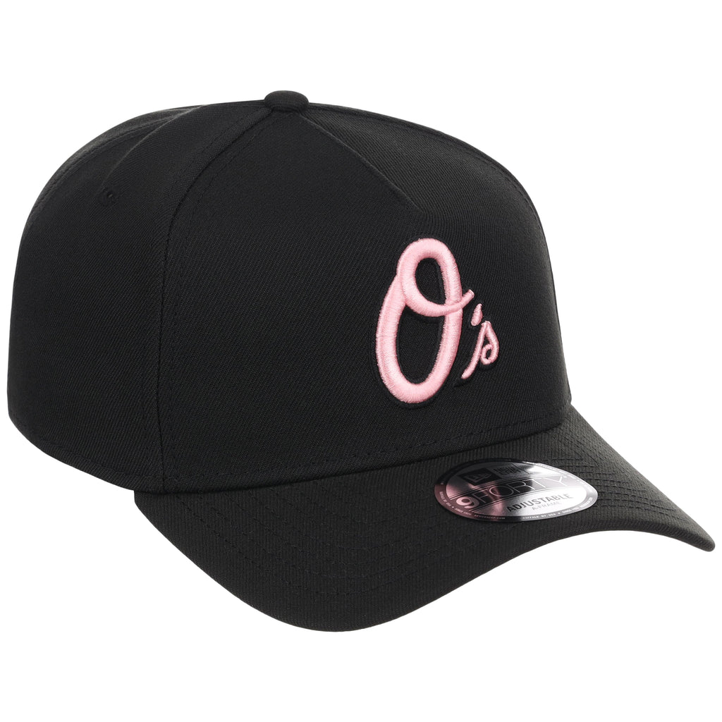 Baltimore Orioles MLB Black x Pink FASHION CORE New Era 9FORTY A-Frame
