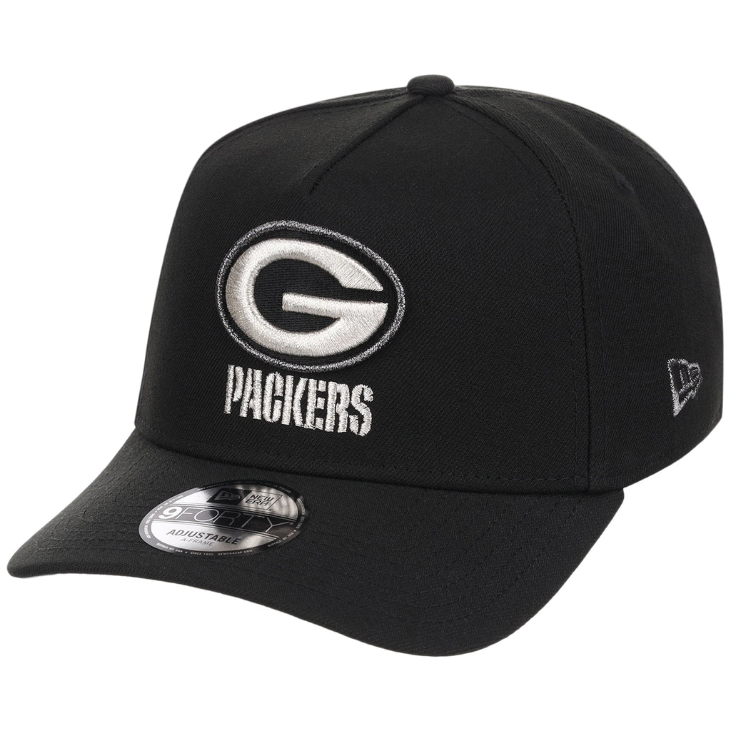 Green Bay Packers NFL Liquid Titanium New Era 9FORTY