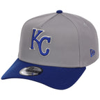 Kansas City Royals MLB Gray OTC FASHION CORE New Era 9FORTY A-Frame