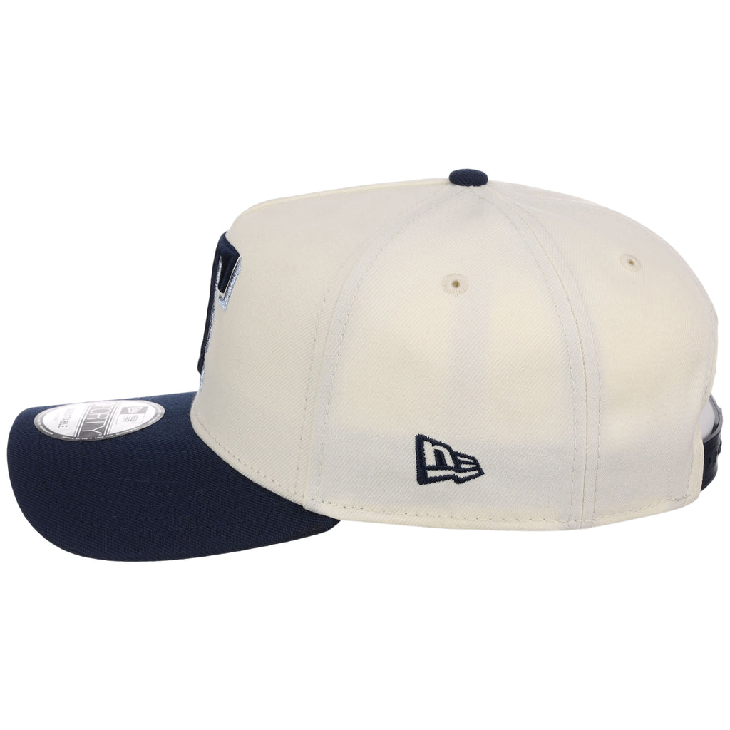 Texas Rangers MLB Chrome x Navy FASHION CORE New Era 9FORTY A-Frame