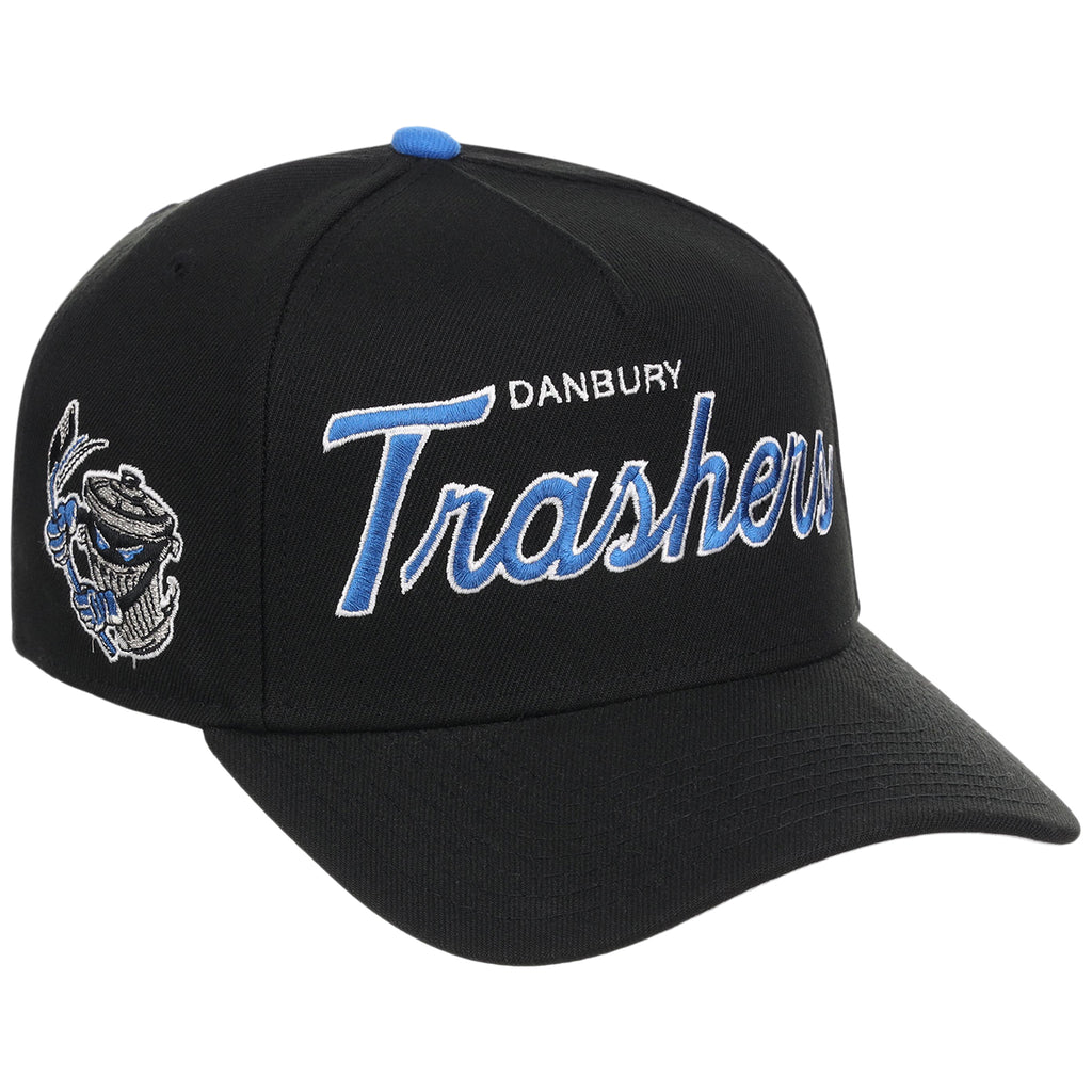 Danbury Trashers Retro Script A-Frame (Black) - The Danbury Trashers Collection