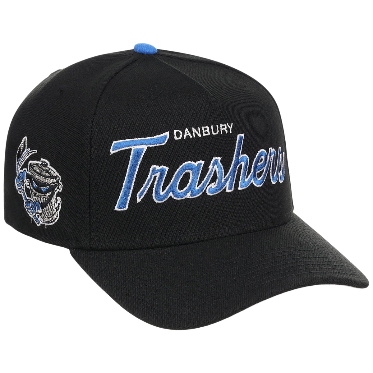Danbury Trashers Retro Script A-Frame (Black) - The Danbury Trashers Collection