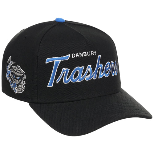 Danbury Trashers Retro Script A-Frame (Black) - The Danbury Trashers Collection