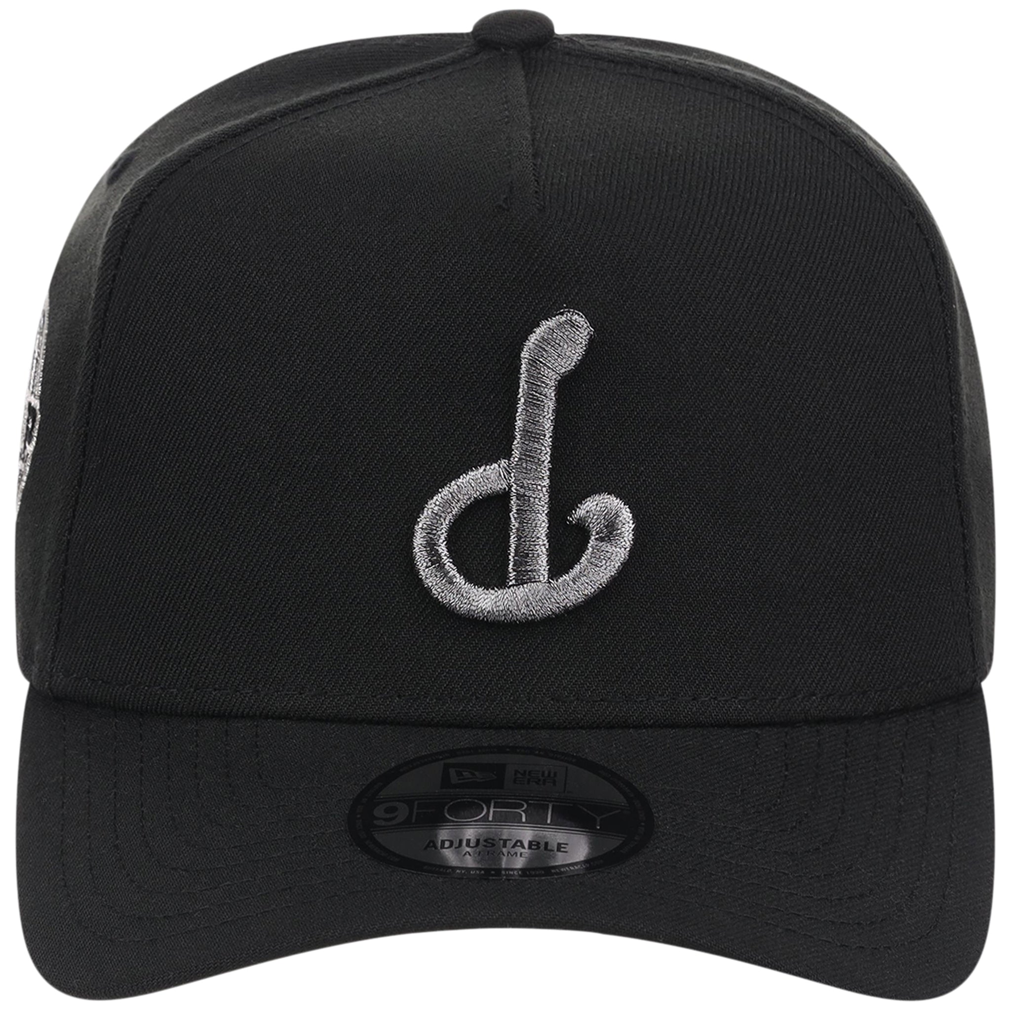 Philadelphia Phillies MLB Flipmode 2.0 Liquid Titanium New Era 9FORTY A-Frame (Black/Black/Gray)