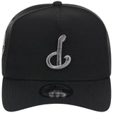 Philadelphia Phillies MLB Flipmode 2.0 Liquid Titanium New Era 9FORTY A-Frame (Black/Black/Gray)
