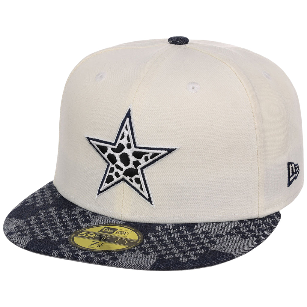 Dallas Cowboys Chrome Denim Dallas Starhide New Era 59FIFTY