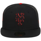 New York Mets MLB Midnight Massacre New Era 59FIFTY