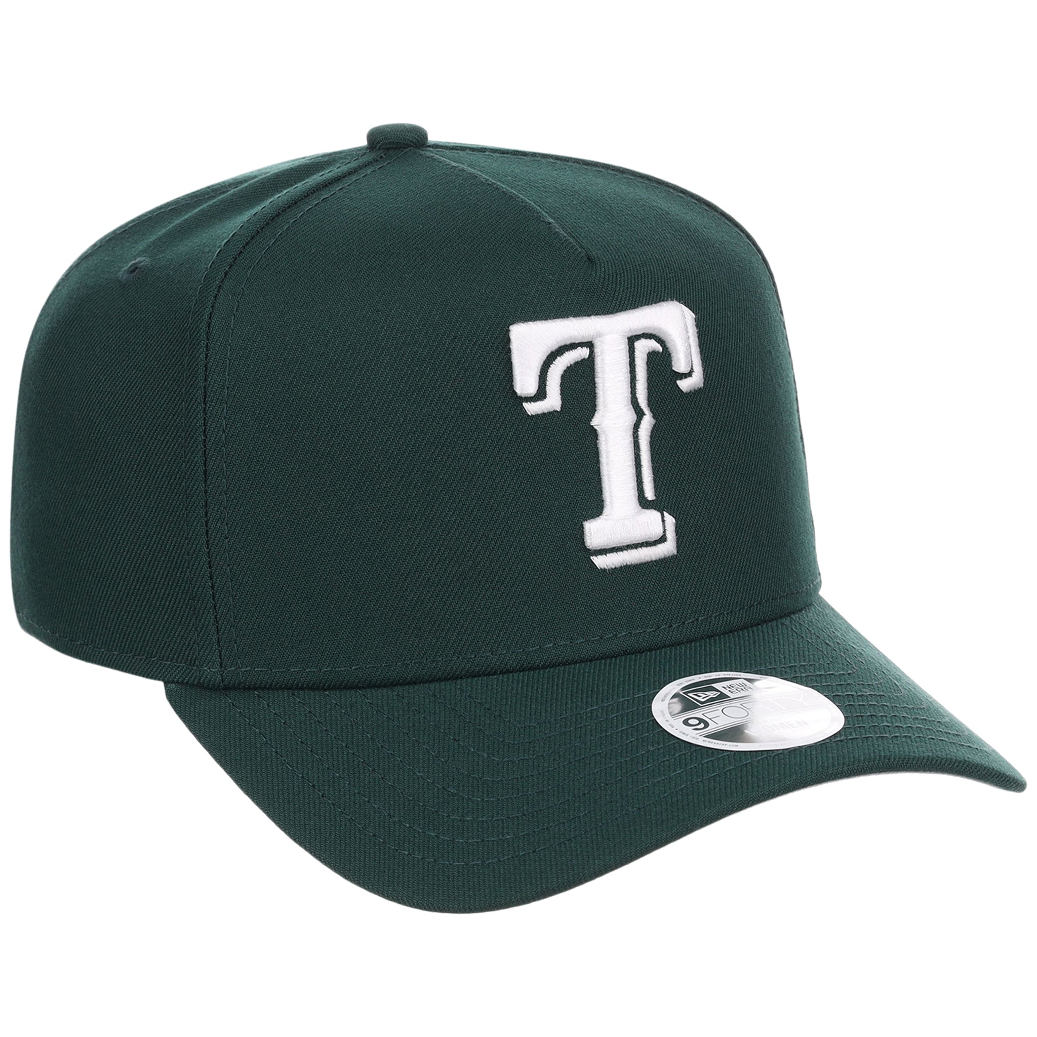 Texas Rangers Women's New Era 9FORTY Dark Green A-Frame