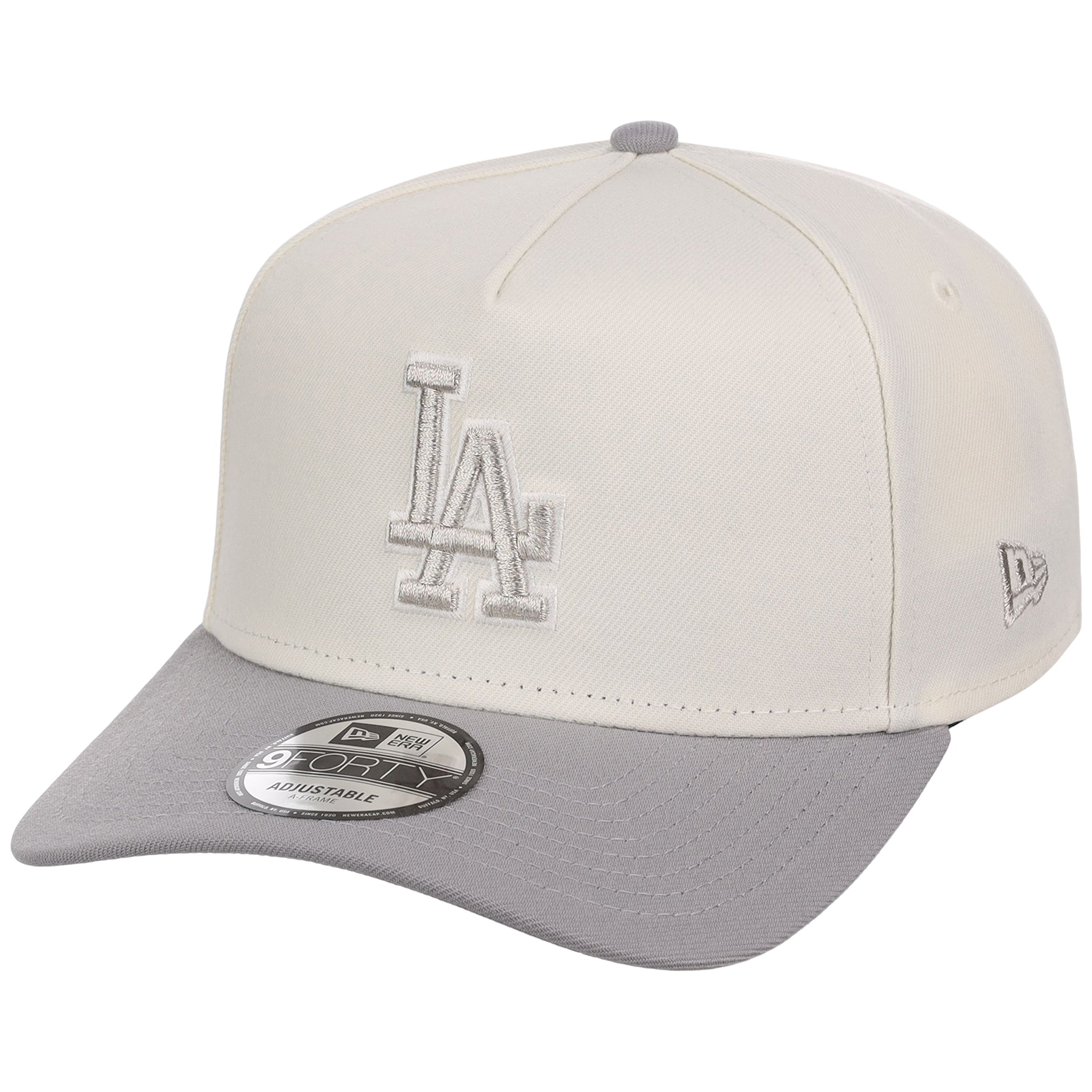 Los Angeles Dodgers MLB Chrome x Gray FASHION CORE New Era 9FORTY A-Frame
