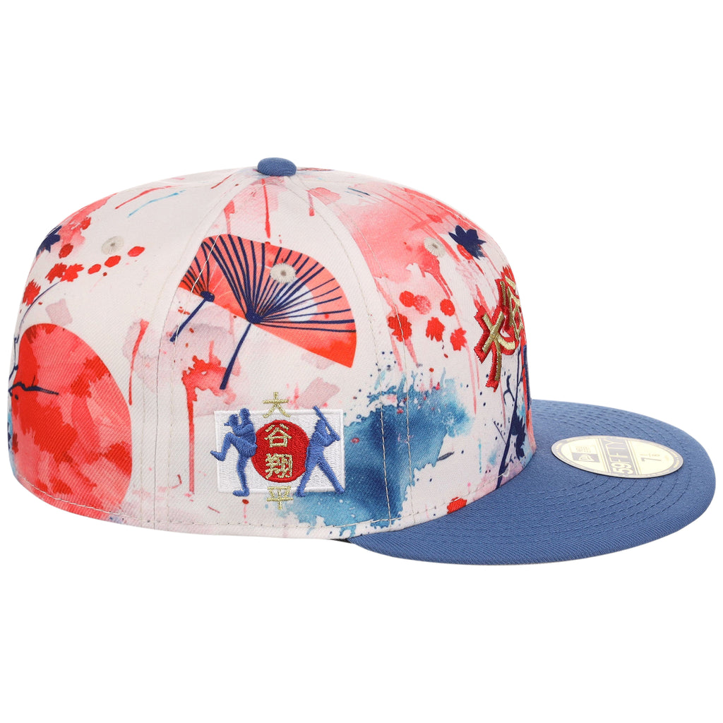 Los Angeles Dodgers Pacific Canvas New Era 59FIFTY (Multi/Royal)