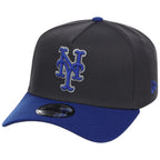 New York Mets MLB Graphite x Royal FASHION CORE New Era 9FORTY A-Frame
