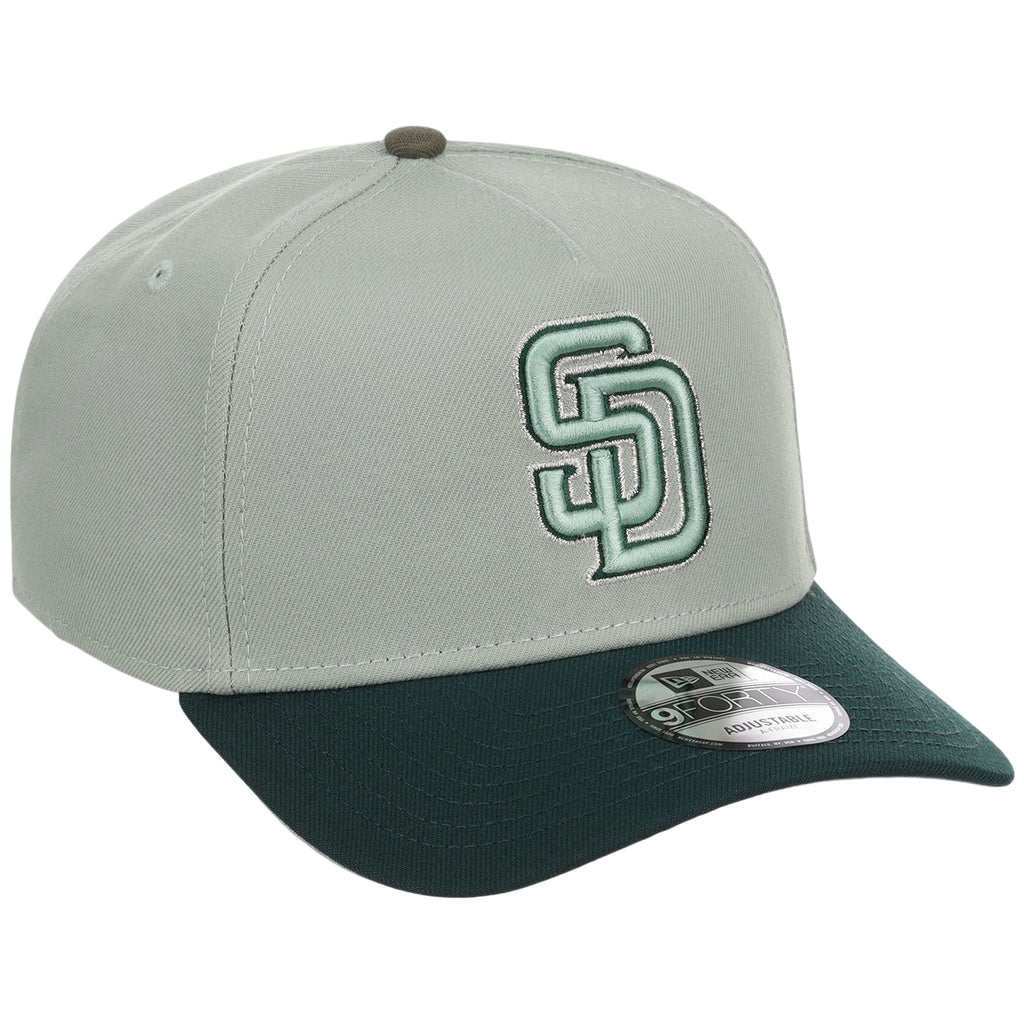 San Diego Padres MLB Everest x Dark Green FASHION CORE New Era 9FORTY A-Frame