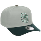 San Diego Padres MLB Everest x Dark Green FASHION CORE New Era 9FORTY A-Frame