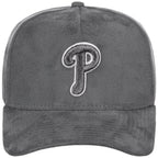 Philadelphia Phillies MLB Gray x Suede FASHION CORE New Era 9FORTY A-Frame