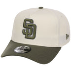 San Diego Padres MLB Chrome Olive New Era 9FORTY