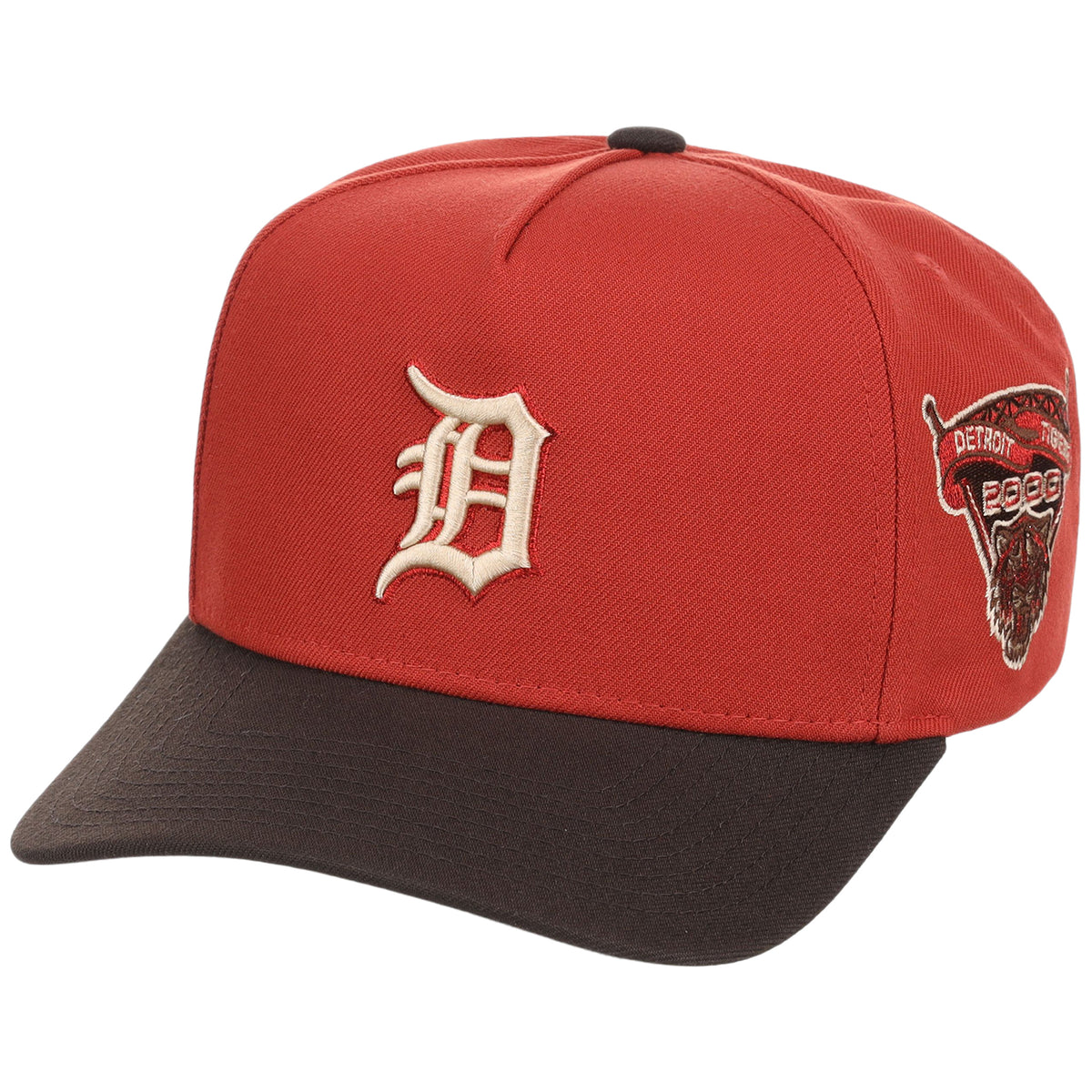Detroit Tigers MLB Brown Stone Heat Mitcell & Ness Pro Pinch