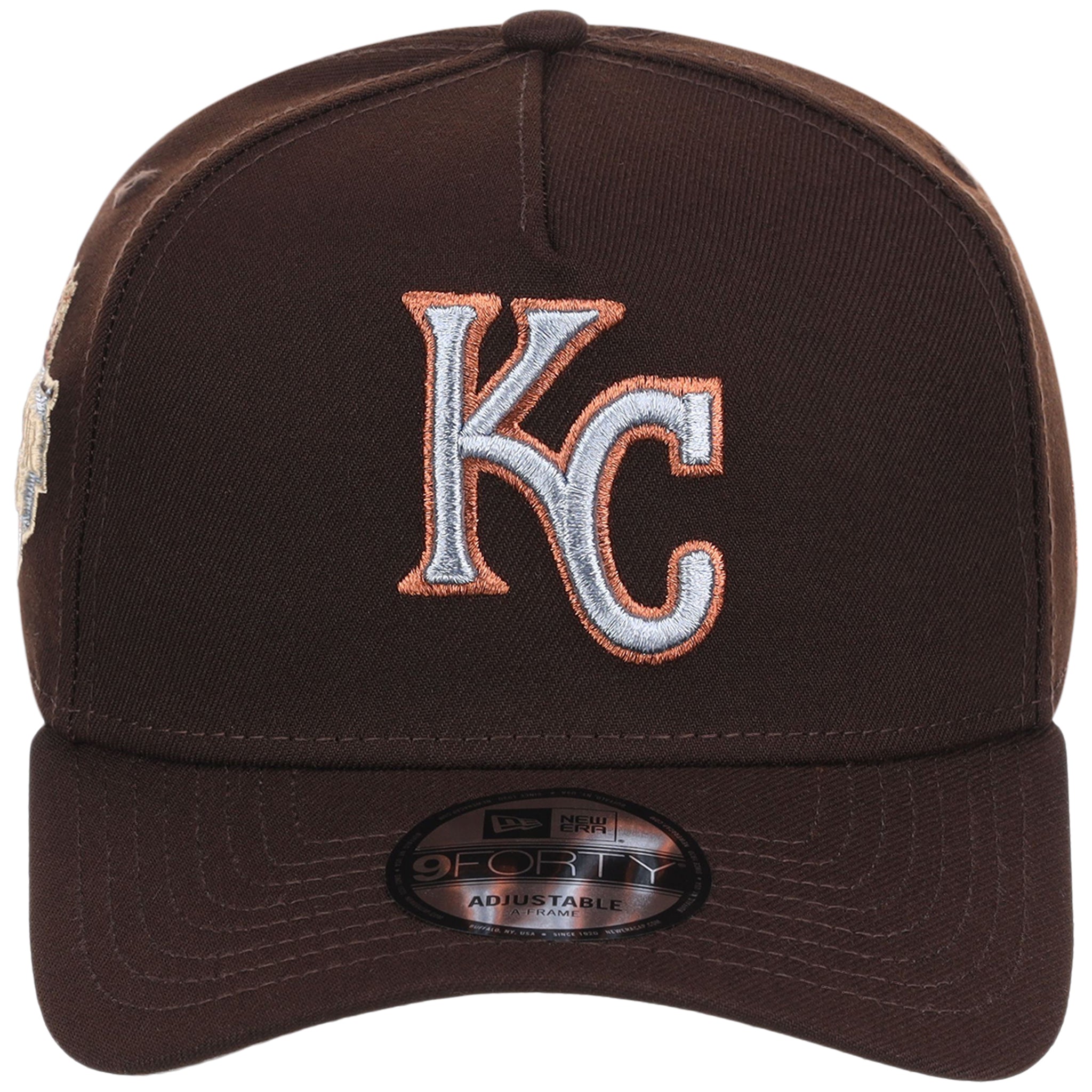 Kansas City Royals MLB Frosted Bark New Era 9FORTY A-Frame
