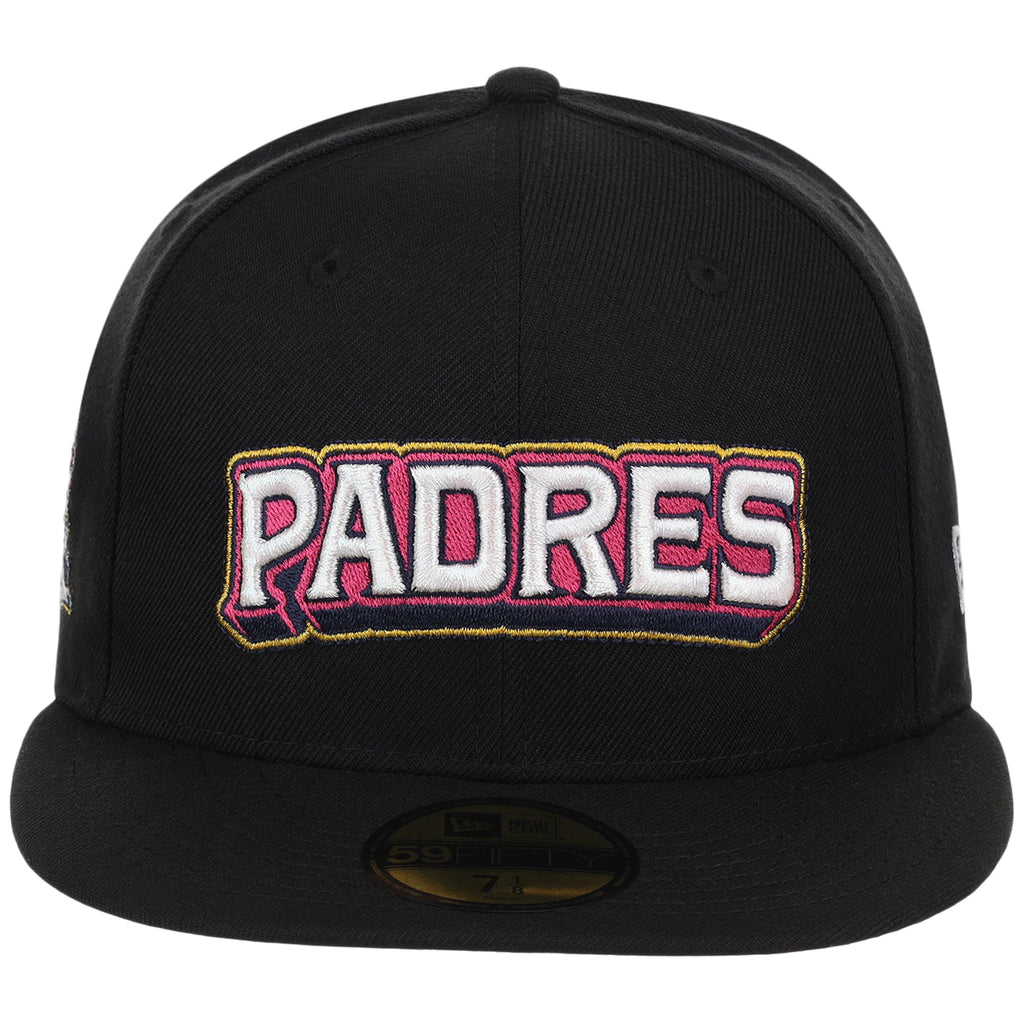 San Diego Padres MLB City Connect - Black Metallics New Era 59FIFTY
