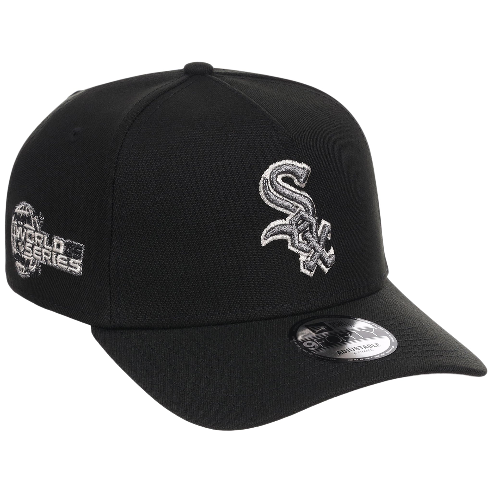 Chicago White Sox MLB Liquid Titanium New Era 9FORTY A-Frame