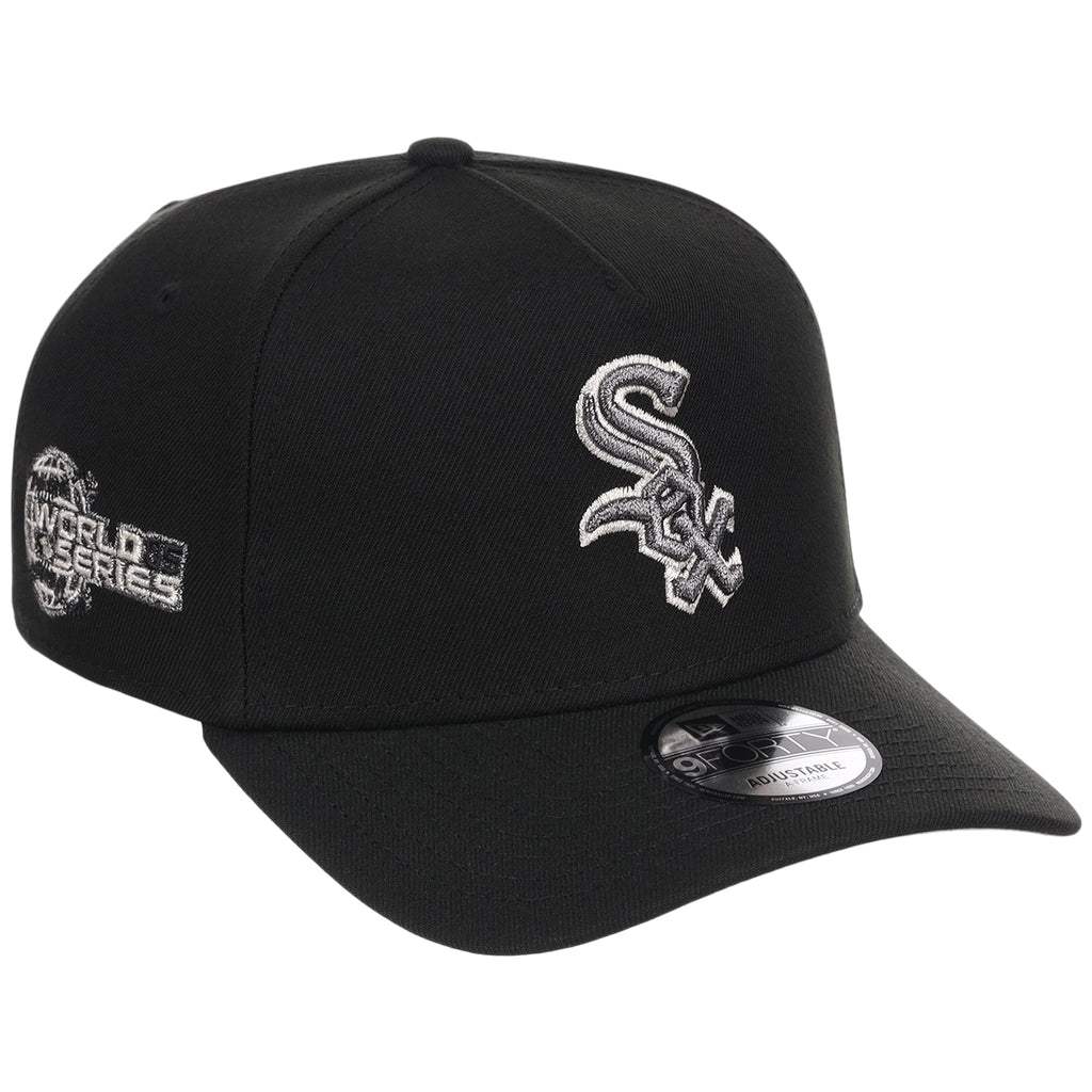 Chicago White Sox MLB Liquid Titanium New Era 9FORTY A-Frame