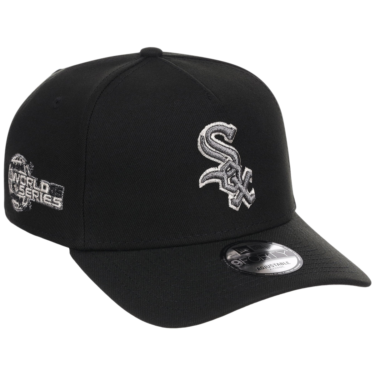 Chicago White Sox MLB Liquid Titanium New Era 9FORTY A-Frame