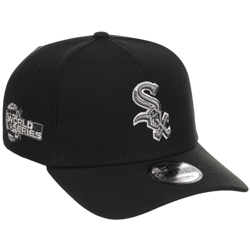 Chicago White Sox MLB Liquid Titanium New Era 9FORTY A-Frame