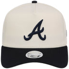 Atlanta Braves Women's New Era 9FORTY Chrome OTC A-Frame